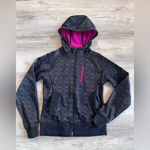 The North Face soft shell hooded jacket XS